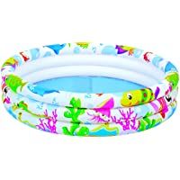 Saica Piscina Hinchable para niños- 107x107x25 cm
